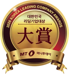 2026 대한민국 리딩기업대상 大賞 엠블럼